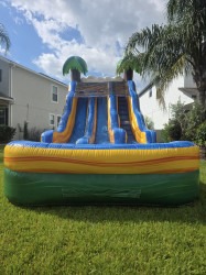 539349028 24375411978752491 6505117954930084828 n 1766874503 17'Dual Tropical Waterslide W/pool Wet/Dry