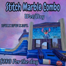 Stitch Banner Marble Combo Splash pad Wet/Dry