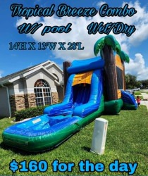 Tropical Breeze Combo W/Pool Wet/Dry