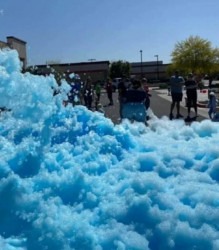 Blue Foam Party