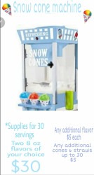 Snow Cone Machine