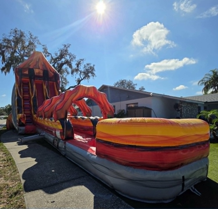 Waterslides w/Slip N Slides