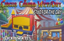 Circus Combo (No Banner) Circus Combo Splash Pad Wet/Dry